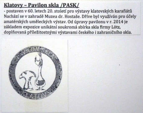 Klatovy - Pavilon skla (PASK)