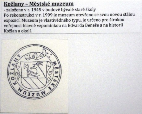 Kožlany - Městské muzeum