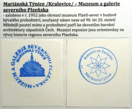 Mariánská Týnice - Muzeum a galerie Severního Plzeňska