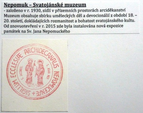 Nepomuk - Svatojánské muzeum