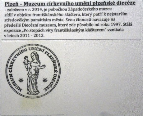 Plzeň - Muzeum církevního umění Plzeňské diecéze