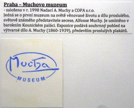 Praha - Muchovo muzeum