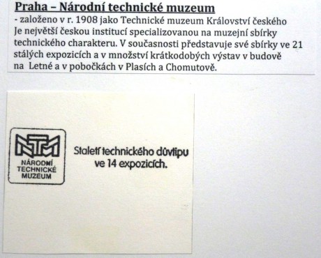 Praha - Národní technické  muzeum