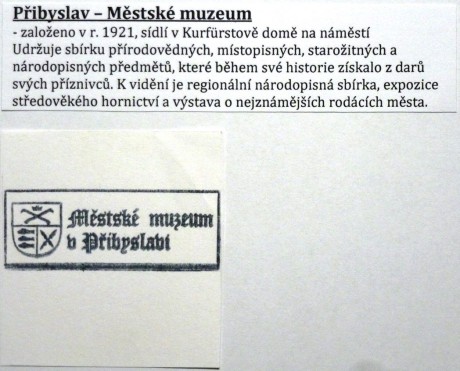 Přibyslav - Městské muzeum